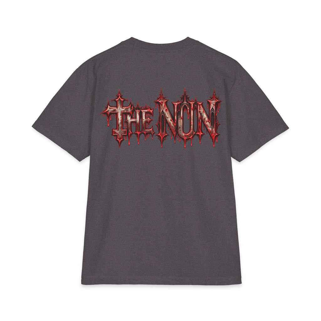 Horror Nun Illustration T-Shirt | Shes Watchin You Gothic Horror Tee