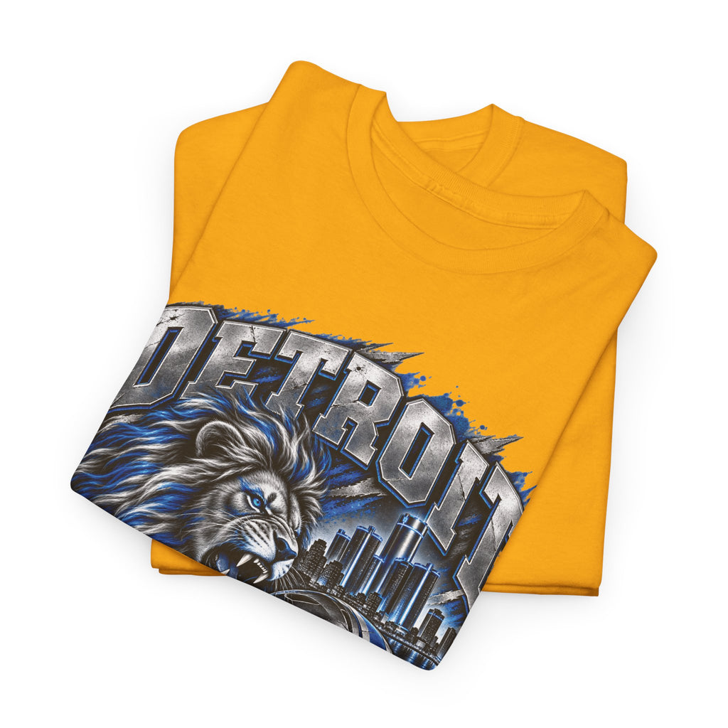 Detroit Football Lion Graphic Tee