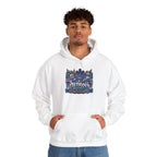 Detroit Skyline Collage Hoodie | Motor City Landmarks sweatshirt