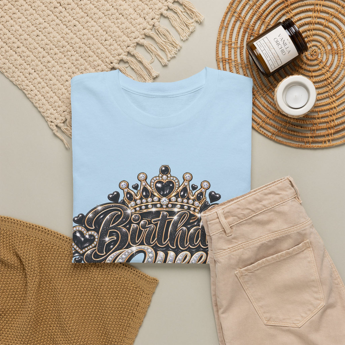 Birthday Queen Crown T-Shirt