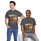 They Not Like Us Turkey Tee | Streetwear Thanksgiving Graphic Shirt