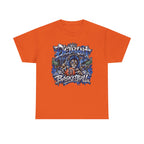 Detroit Basketball Lion Graphic Tee | Motor City D Old English Logo