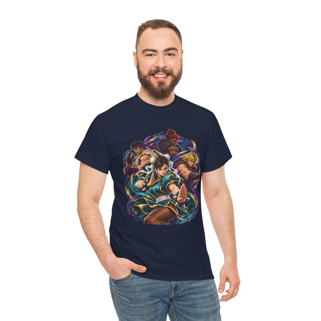 Street Fighter Characters Graphic T-Shirt