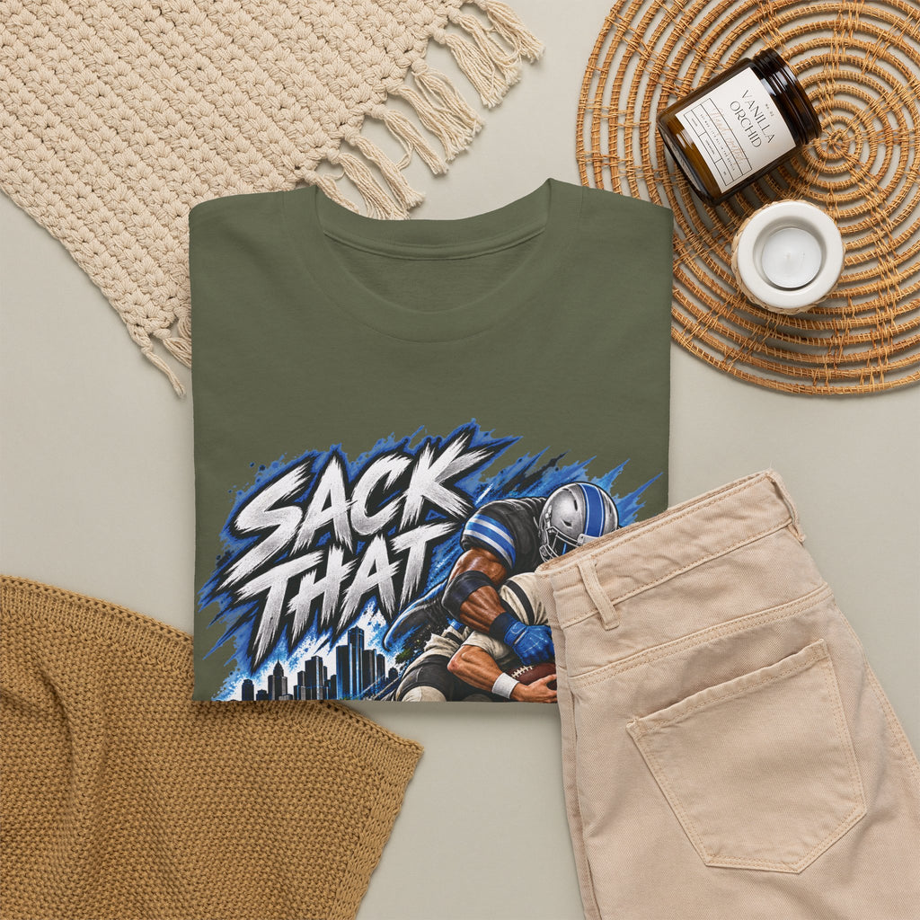 Sack That MF Lions football Graphic T-Shirt