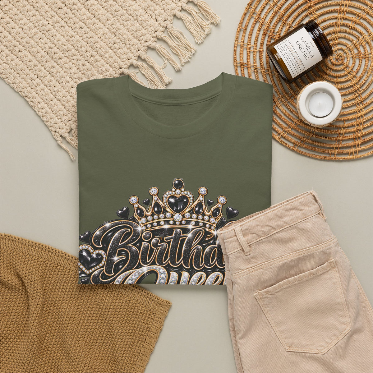Birthday Queen Crown T-Shirt