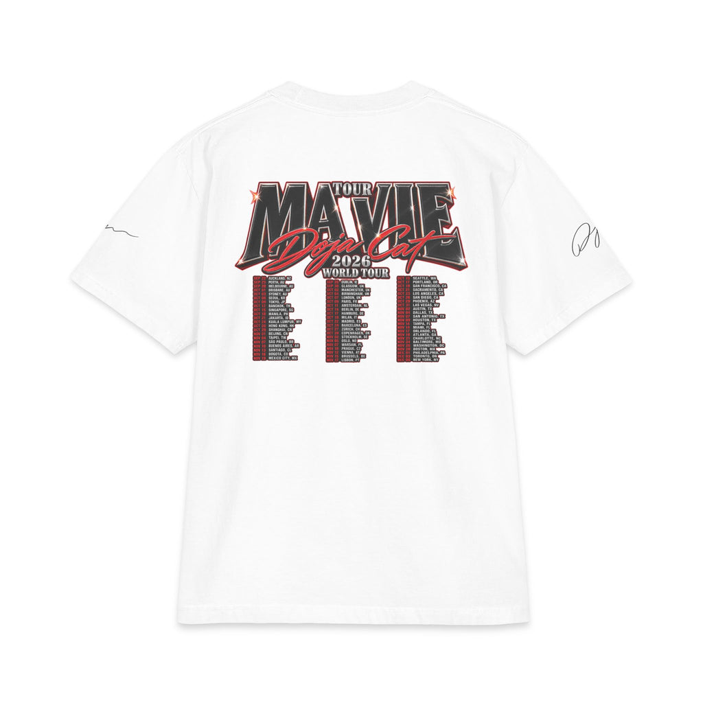 Doja Ma Vie Tour T-Shirt | Concert Band Tee, 2024 Tour Dates