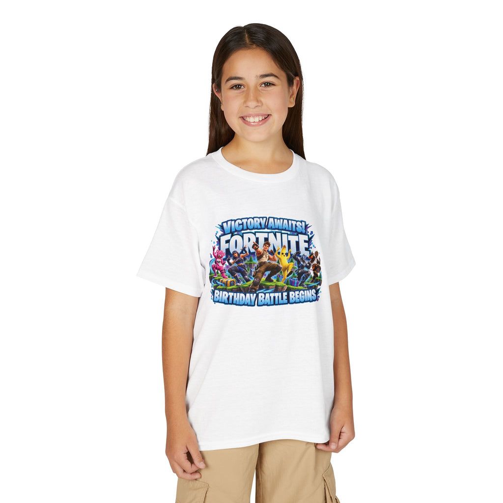 Fortnite Birthday Battle Begins Youth T-Shirt