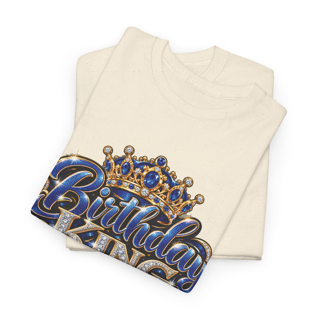Birthday King Crown Graphic T-Shirt