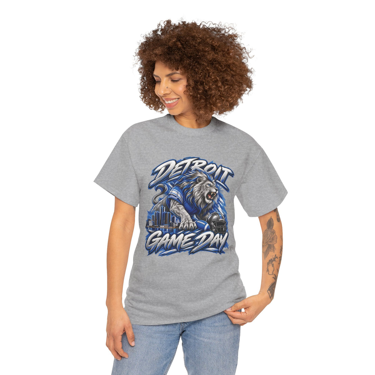 Detroit Game Day Lions Football T-Shirt