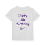 Wild About Being UNO Birthday Girl T-Shirt | Kids Custom Name Back