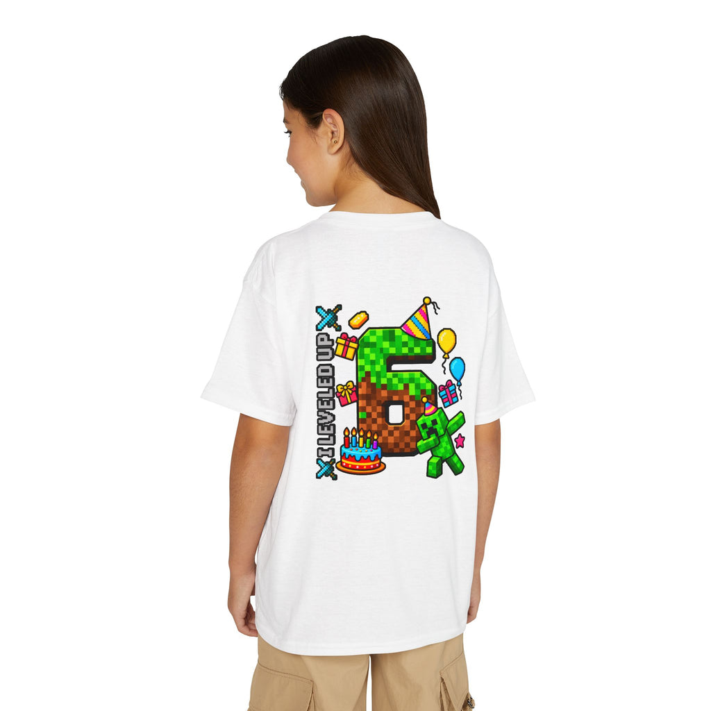 Bruh It’s My Birthday Youth T-Shirt – Pixel Gaming Birthday Shirt