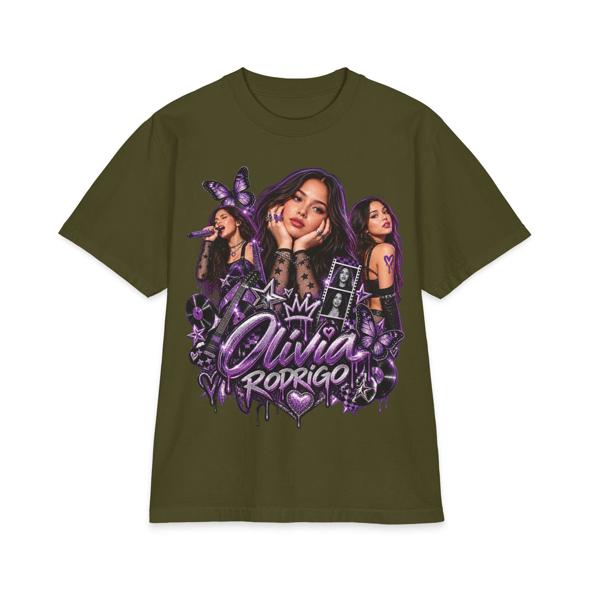 Olivia Rodrigo collage tee | T-Shirt