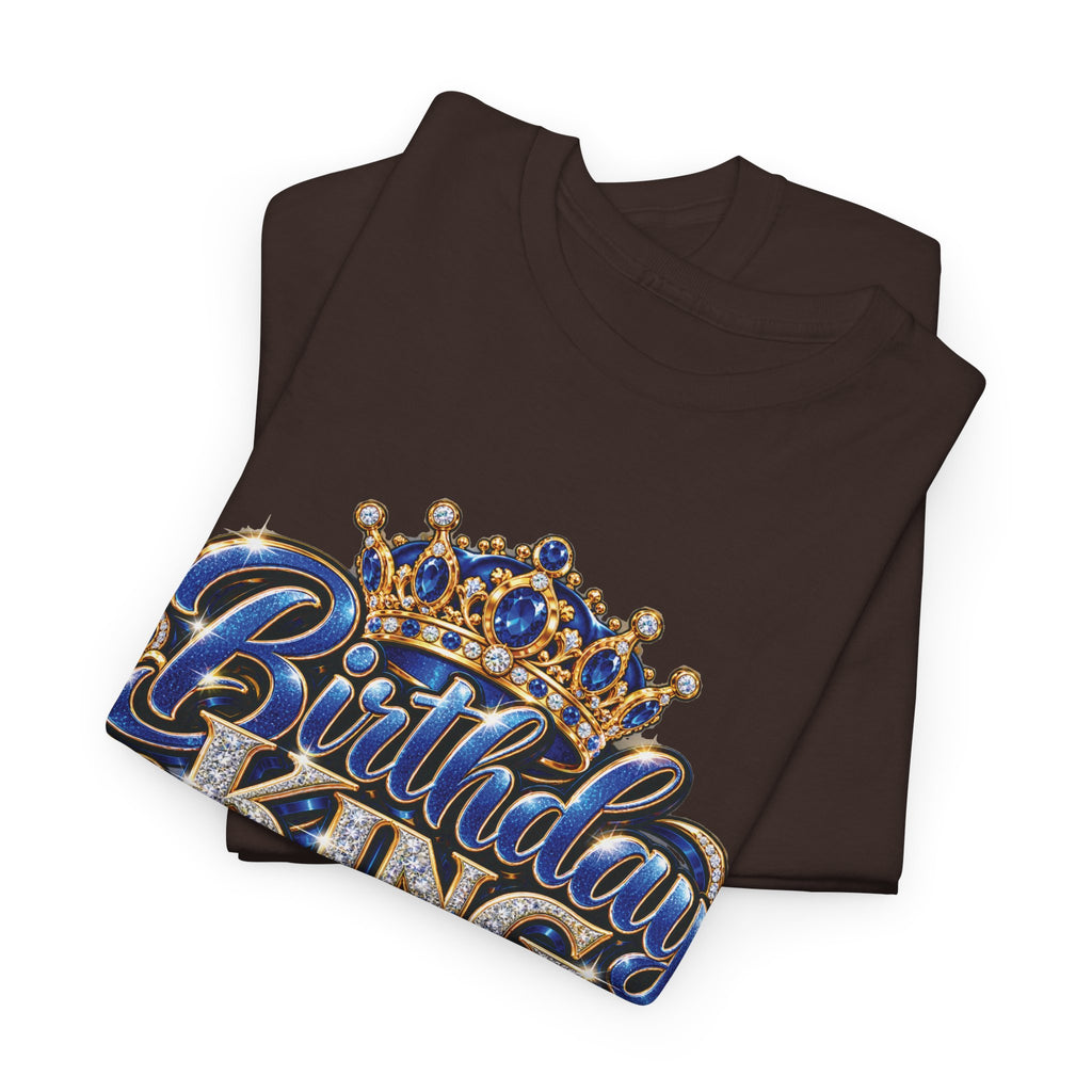Birthday King Crown Graphic T-Shirt