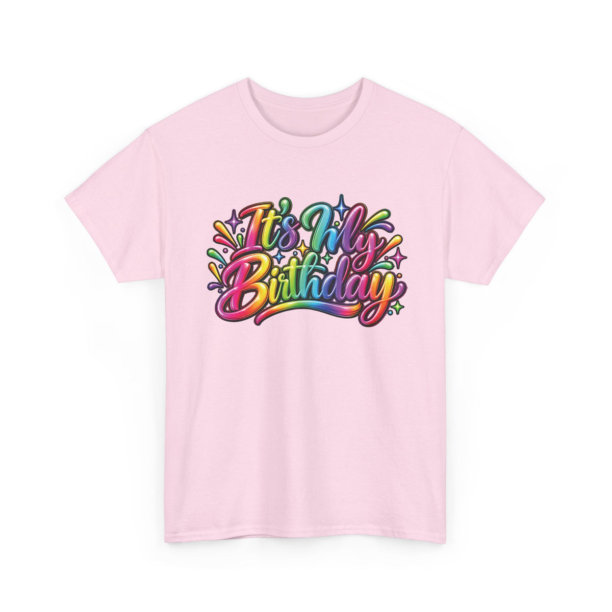 It’s My Birthday Colorful Celebration T-Shirt