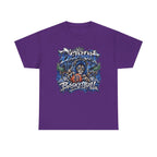 Detroit Basketball Lion Graphic Tee | Motor City D Old English Logo
