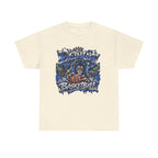 Detroit Basketball Lion Graphic Tee | City Streetball Detroit D Logo