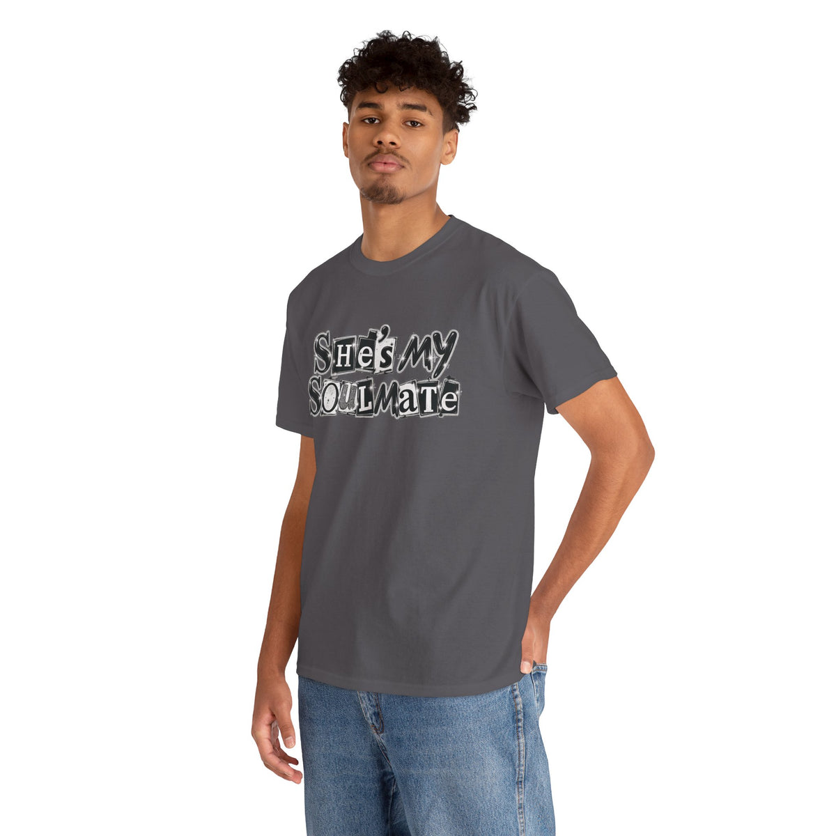 She's My Soulmate Couples T-Shirt