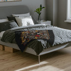 King of Pop Michael Jackson Dance Velvet Blanket | Music Legend Throw