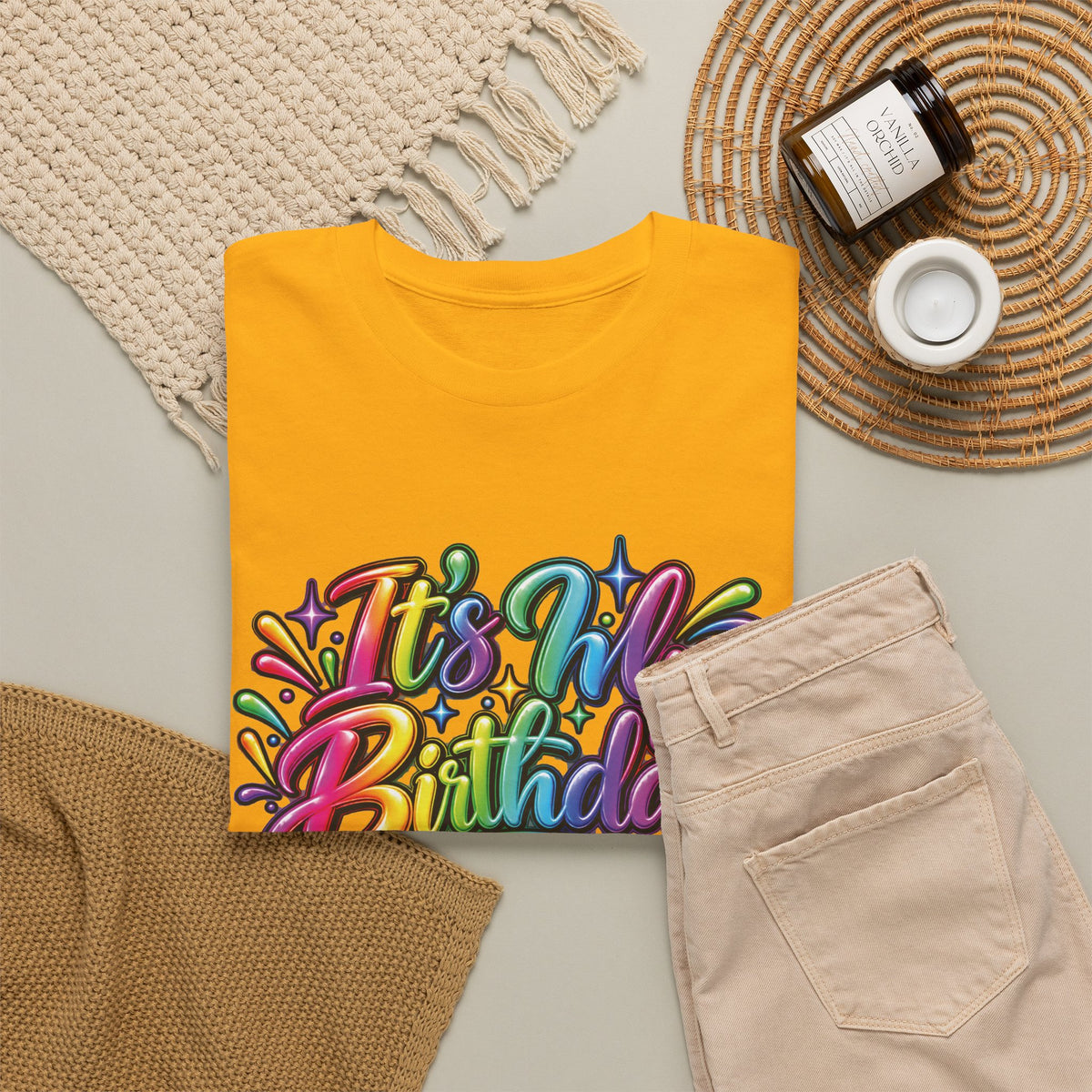 It’s My Birthday Colorful Celebration T-Shirt