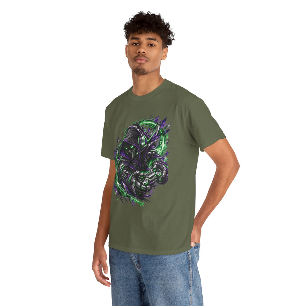 Dark Fantasy Samurai Warrior Video Game T-Shirt