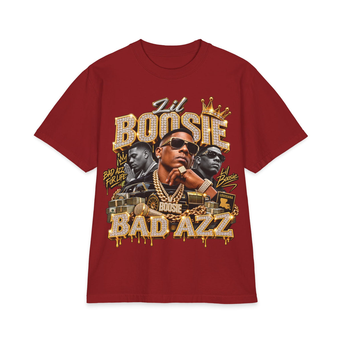Bad Azz Rap Portrait T-Shirt | Hip Hop Graphic Tee
