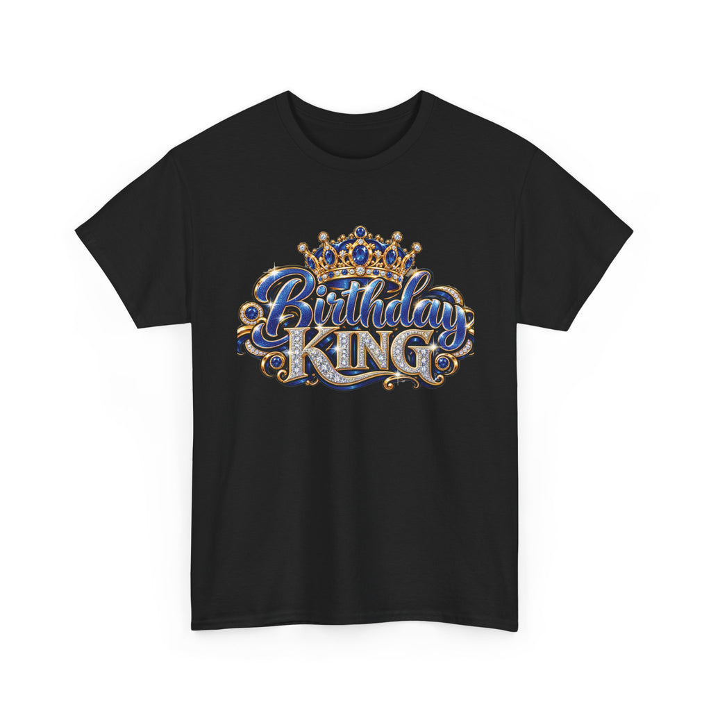 Birthday King Crown Graphic T-Shirt