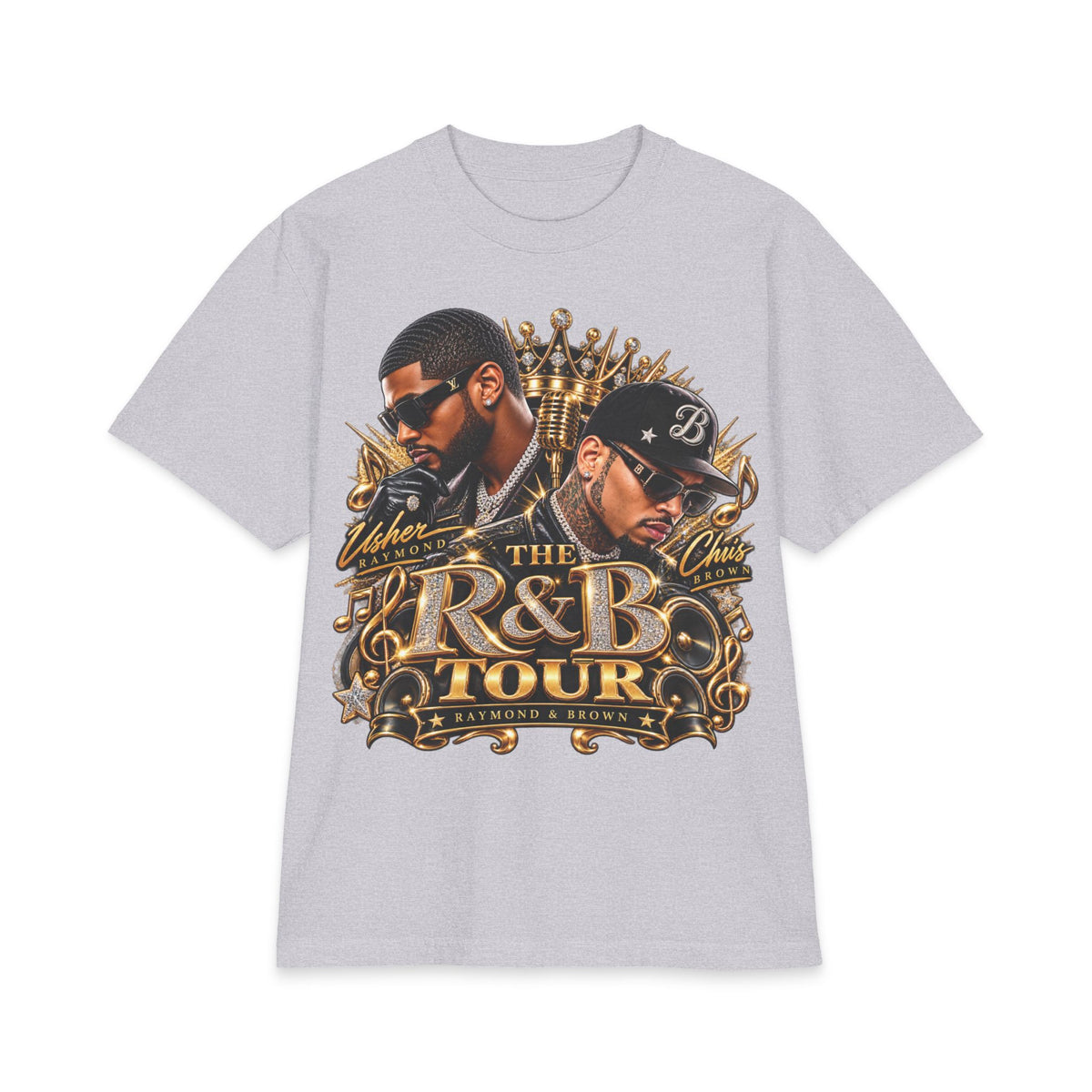 R&B Tour Graphic Tee | Concert Vintage Portrait Design