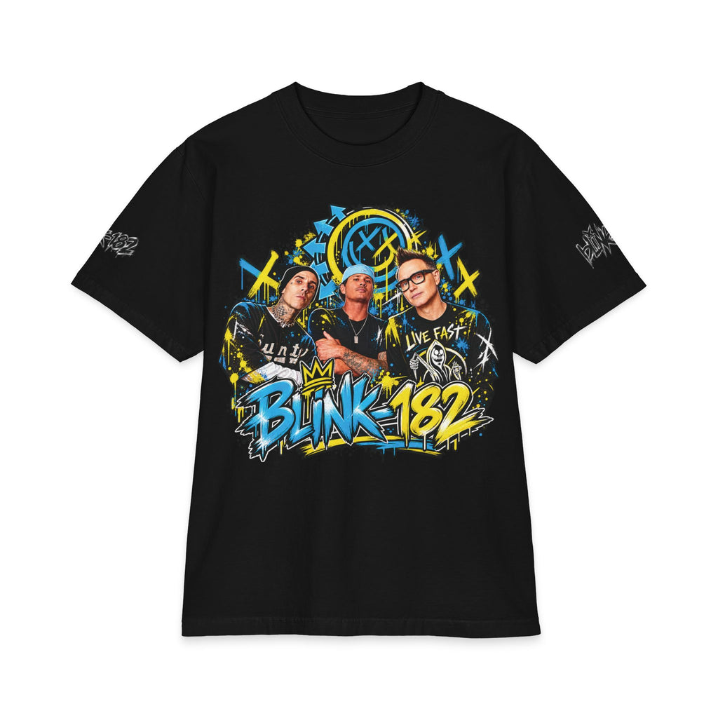 Blink Band Graphic T-Shirt | Punk Rock Tour Tee