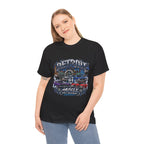Detroit Muscle Car Tee | Vintage Hot Rod Illustration, Garage Scene