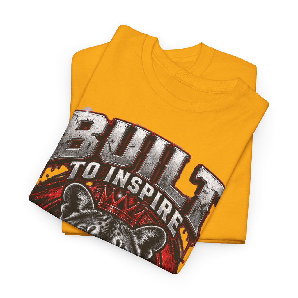 Built to Inspire His Purpose Couples Tiger Graphic T-Shirt