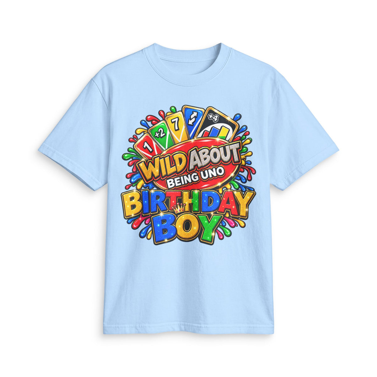 Wild About Being Uno Birthday Boy T-Shirt | Custom Name & Age
