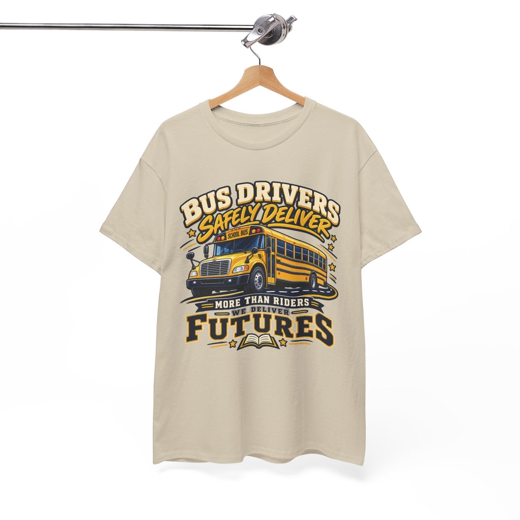 Bus Drivers Safely Deliver Futures Graphic T-Shirt