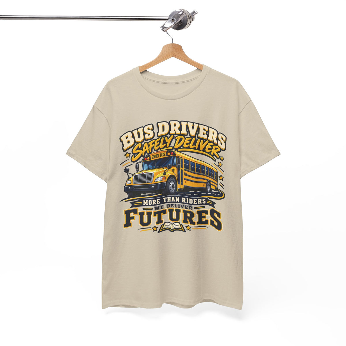 Bus Drivers Safely Deliver Futures Graphic T-Shirt