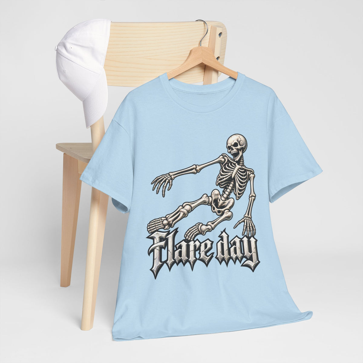 Fair Day Multiple Sclerosis Awareness Skeleton Tee | Skate Skull Graphic T-Shirt