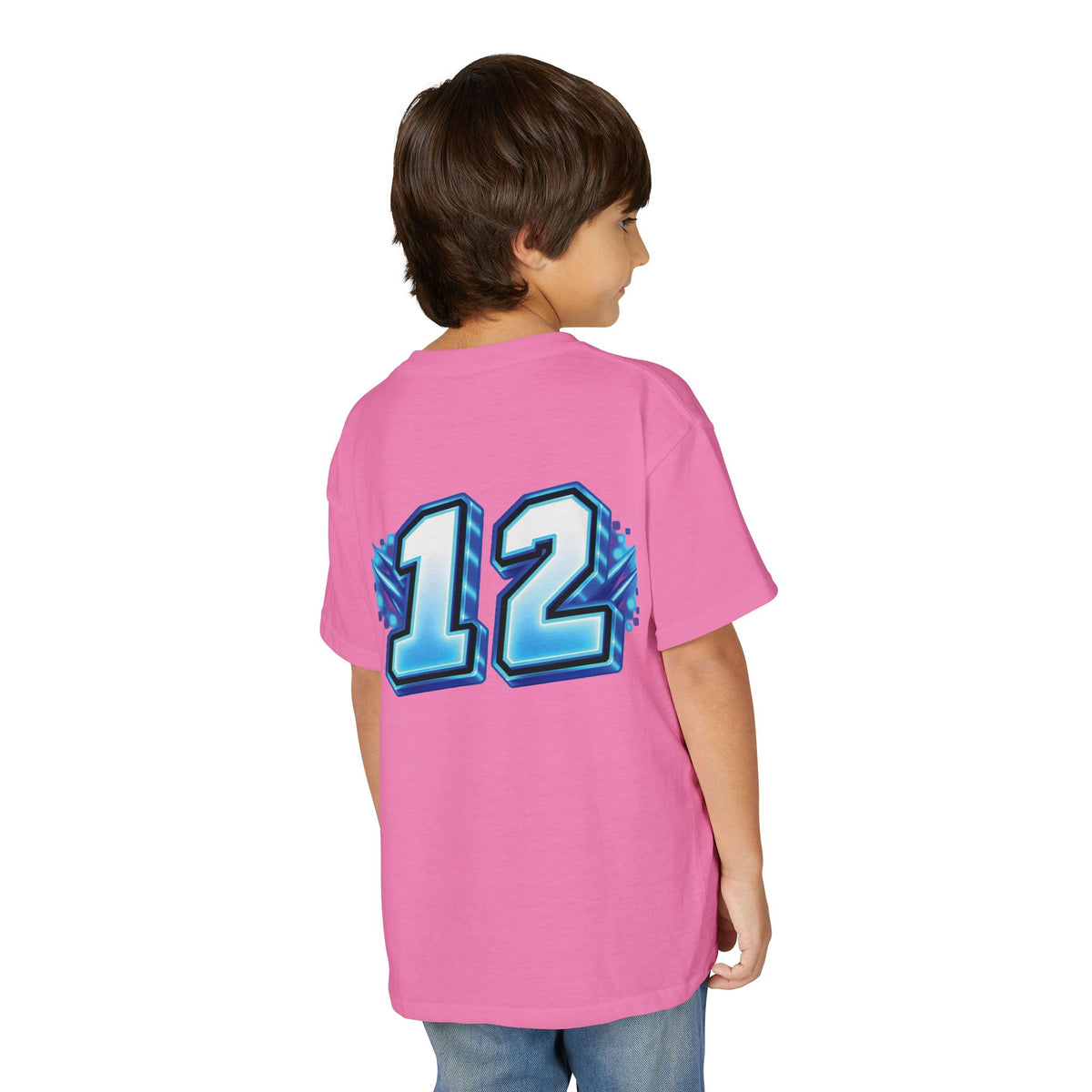 Fortnite Birthday Battle Begins Youth T-Shirt – Custom Number 12