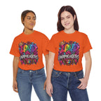 Loud & Unapologetic T-Shirt | Colorful Graffiti Typography, Bold Street Art Tee