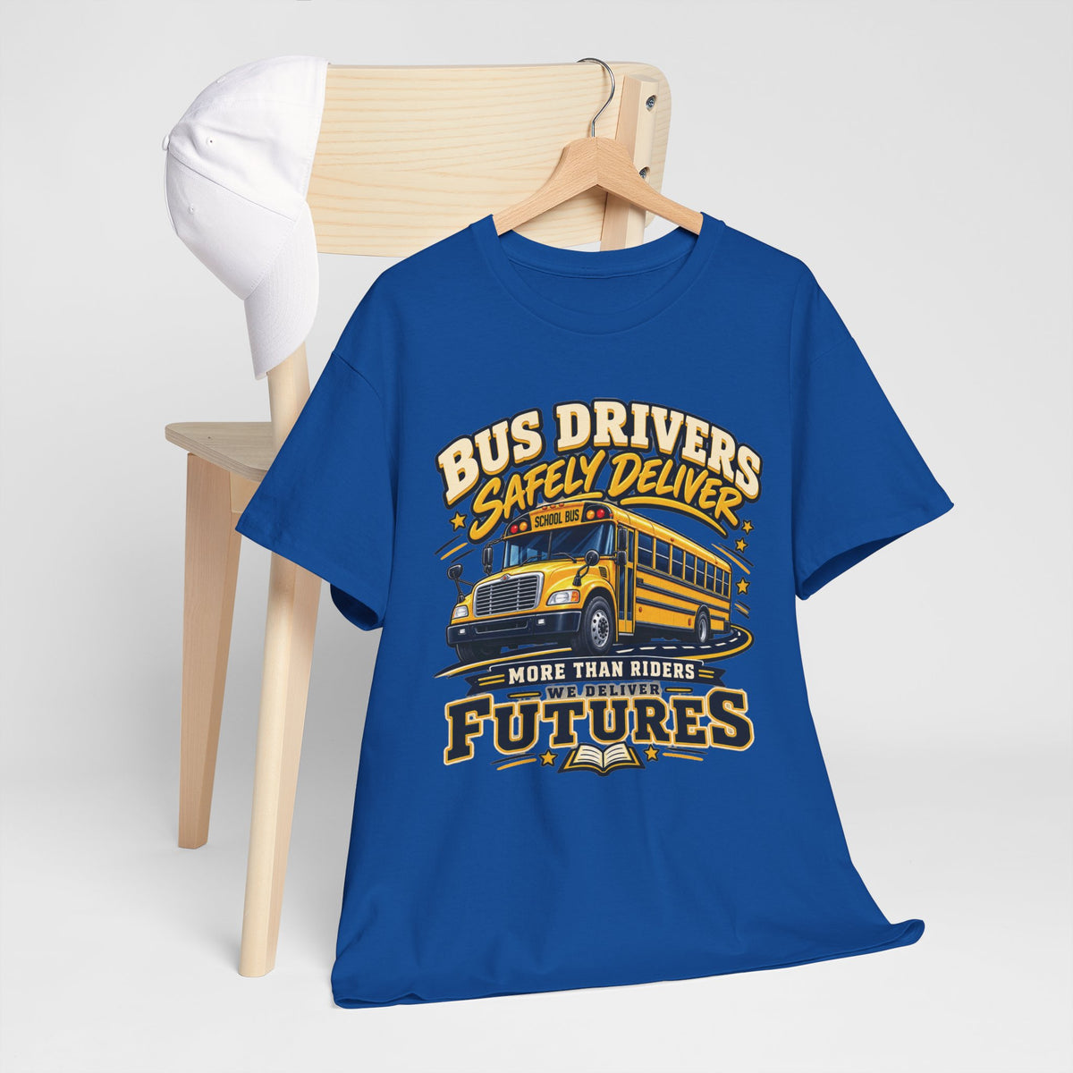 Bus Drivers Safely Deliver Futures Graphic T-Shirt