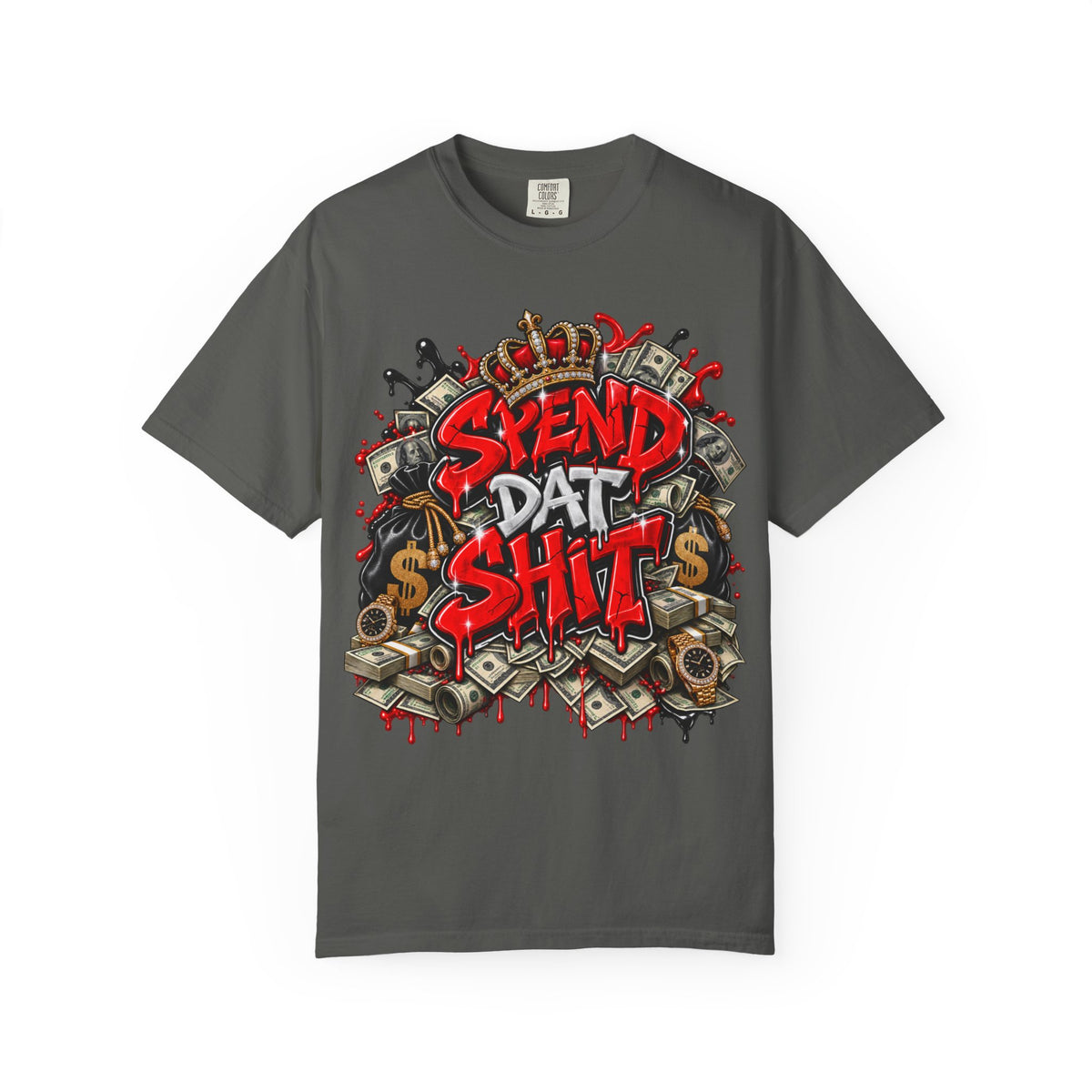 Spend Dat Shit T-shirt | Graffiti Money Street Art Tee