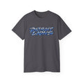 Detroit and Green Bay Rivalry Graphic Tee | Lion Ripping Green Bay Logo Back