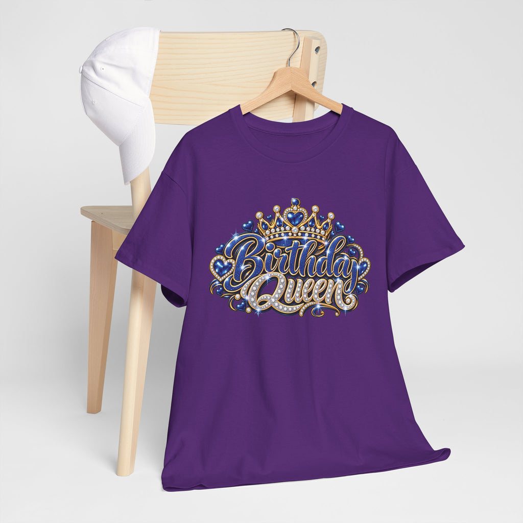 Birthday Queen Crown Graphic T-Shirt