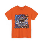 Detroit Skyline Collage Tee | Motor City Vintage Graphic T-Shirt