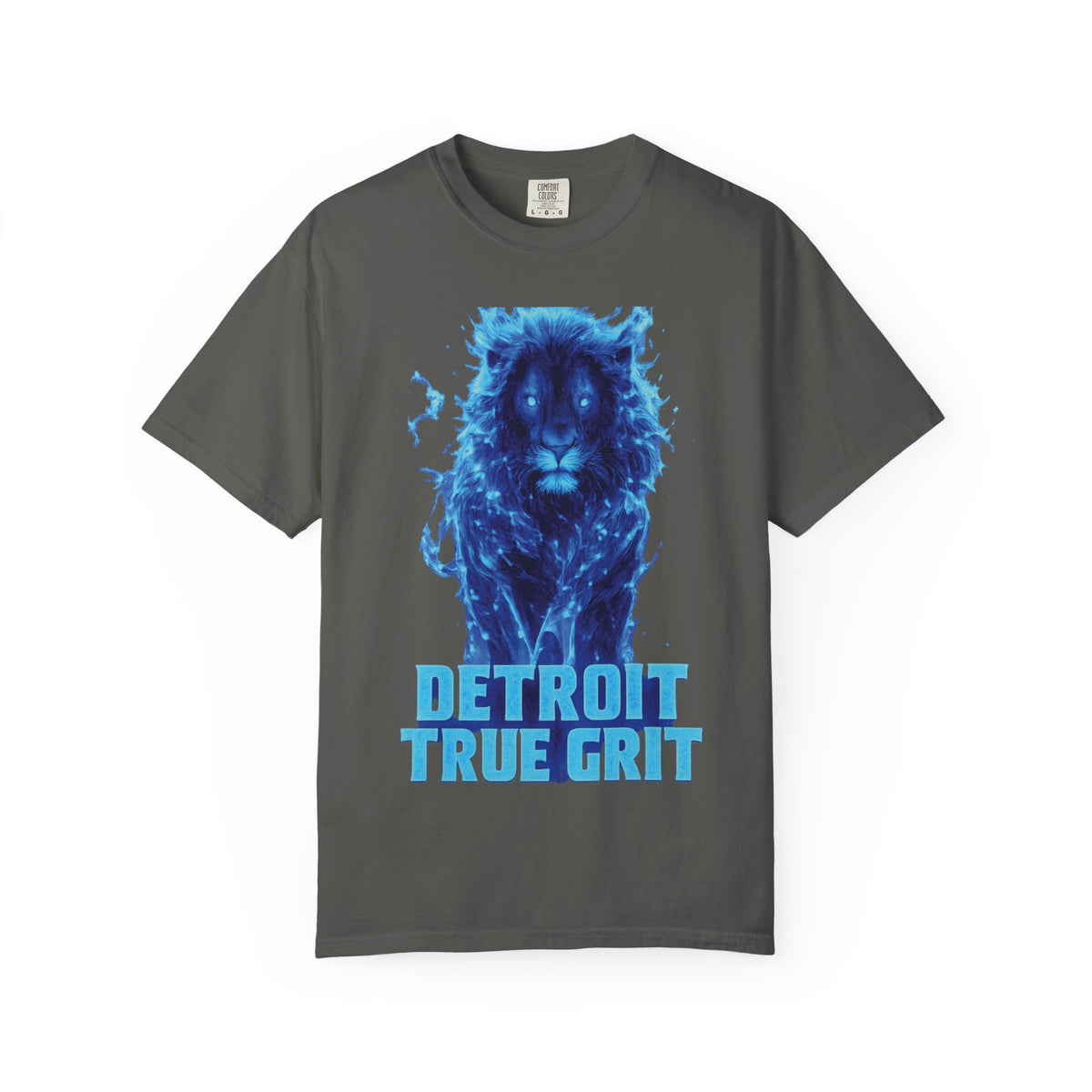 Blue Lion Detroit True Grit T-Shirt | City Pride Tee