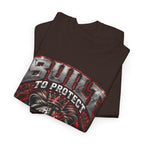 Built to Protect Her Peace Couples Graphic T-Shirt