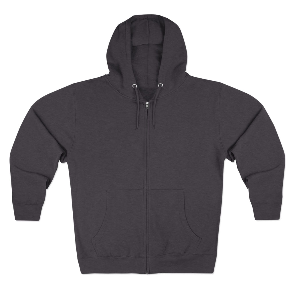 Survivor pink ribbon Hoodie | Breast Cancer Awareness zip sweatshirt
