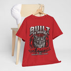 Built to Inspire His Purpose Couples Tiger Graphic T-Shirt