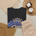 Birthday Blue Queen Crown Graphic Tee