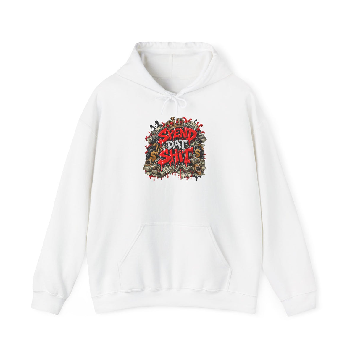 Skull Garden 'Spend Dat Shit' Hoodie | Streetwear Graphic Sweatshirt