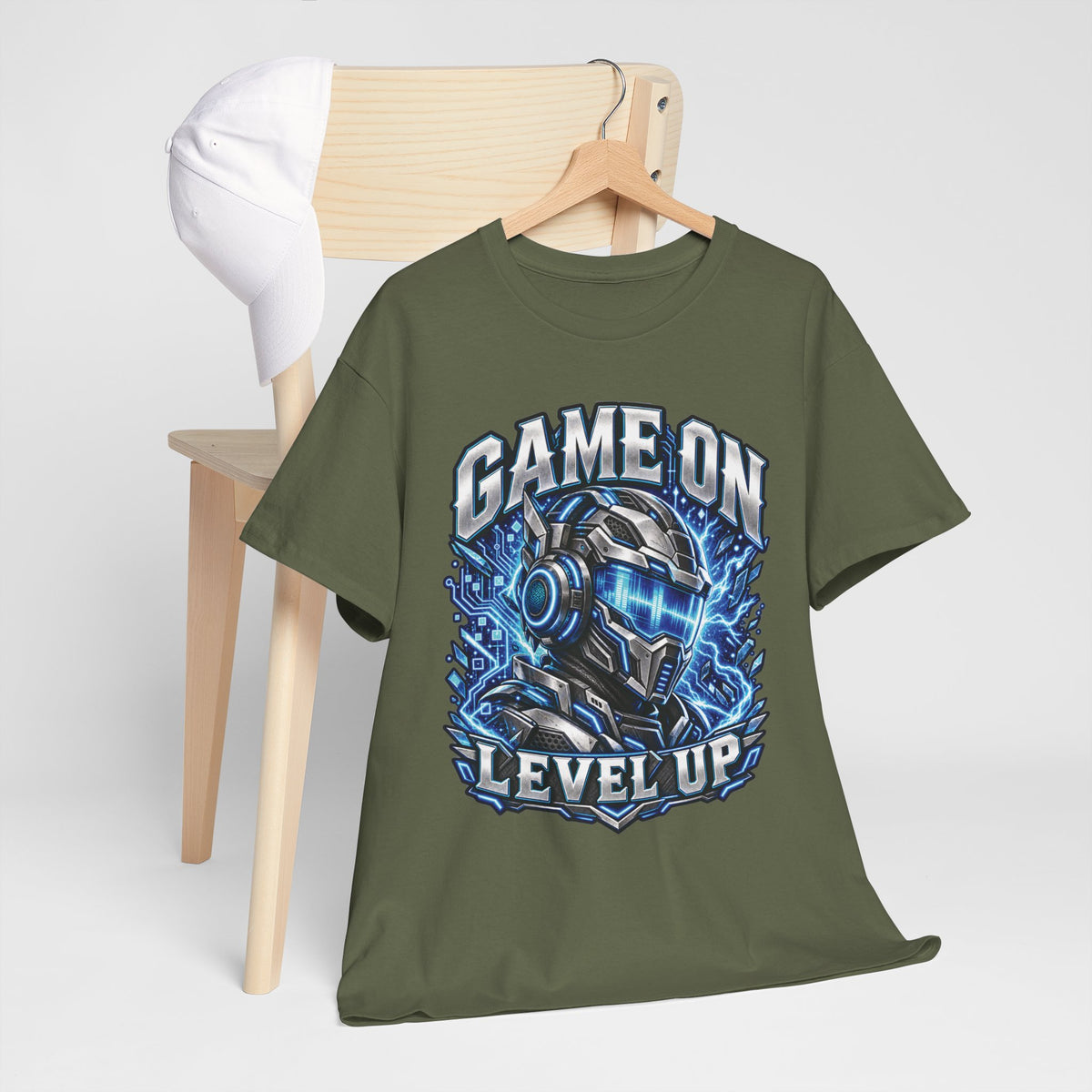 Game On Level Up Gamer Graphic T-Shirt