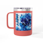 Blue Football Helmet Lions mug | 15oz Tumbler