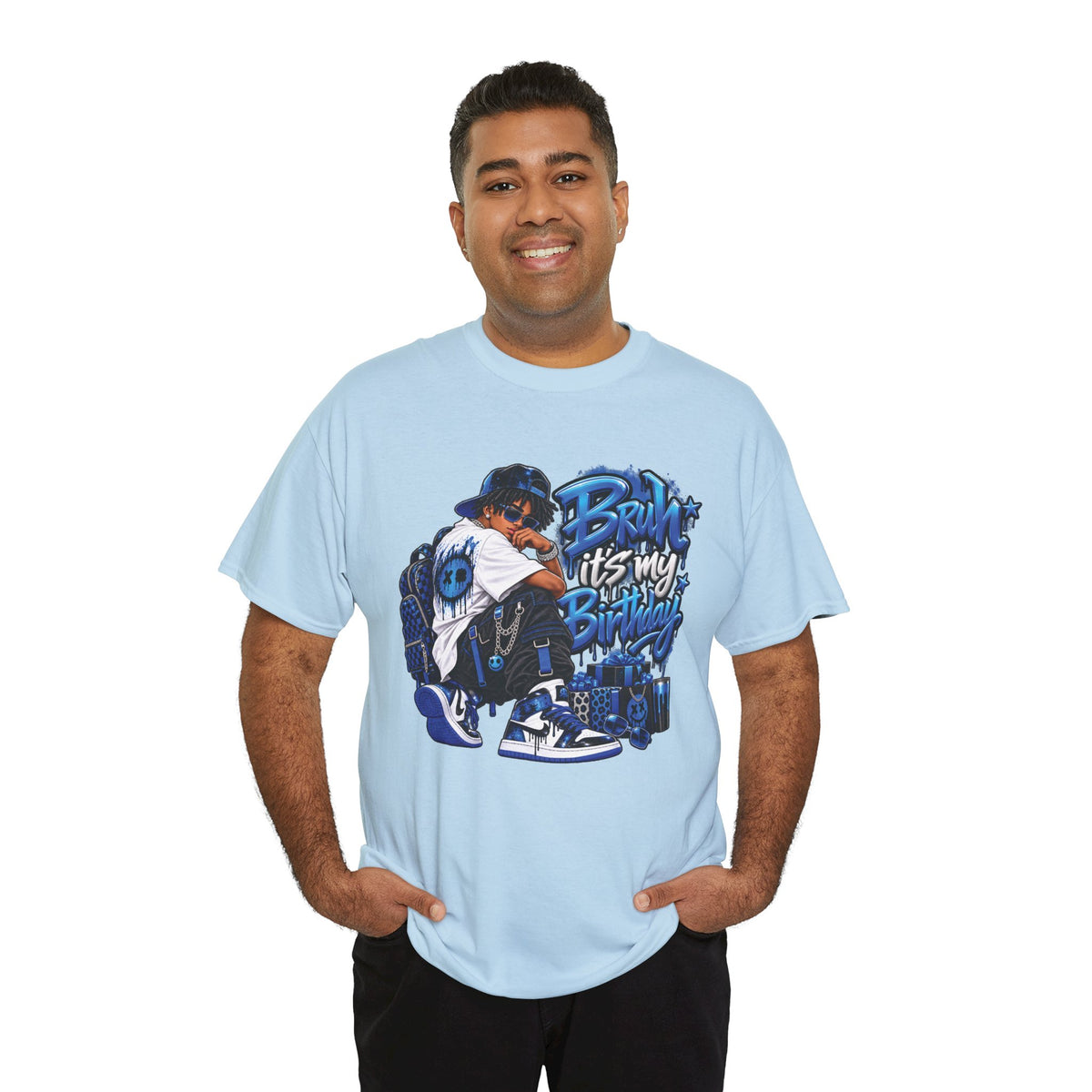 Bruh It’s My Birthday Graphic T-Shirt